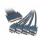 Cisco 8 Lead Octal Cable and 8 Male X21 DTE Connectors