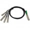 D-Link 1m 40G QSFP+ to four SFP+ Direct Attach Copper Fan-out Cable