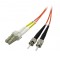 HP LC-ST 62.5/125 OM1 Duplex Multimode PVC Fiber Optic Cable
